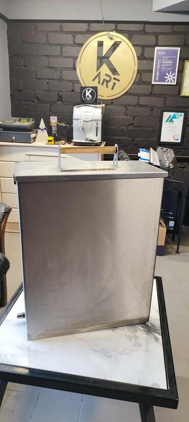 Stainless steel water tank 60l