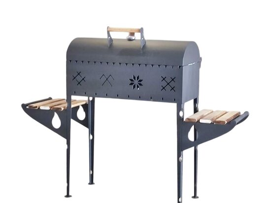 Гриль c крыжкой и 2 полочками
