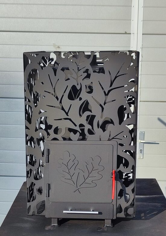 Sauna stove Oak WITHOUT water tank, heated from the sauna room