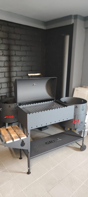 Set: grill and kazan oven