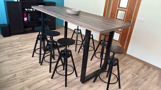 Metal table legs - 2 pcs.